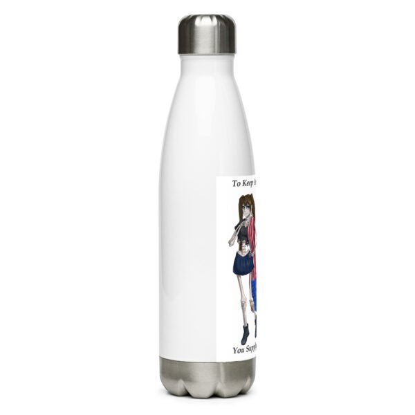 Stainless steel water bottle - Image 2