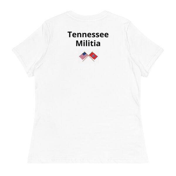 Women's Relaxed T-Shirt Tennessee Militia - Image 3